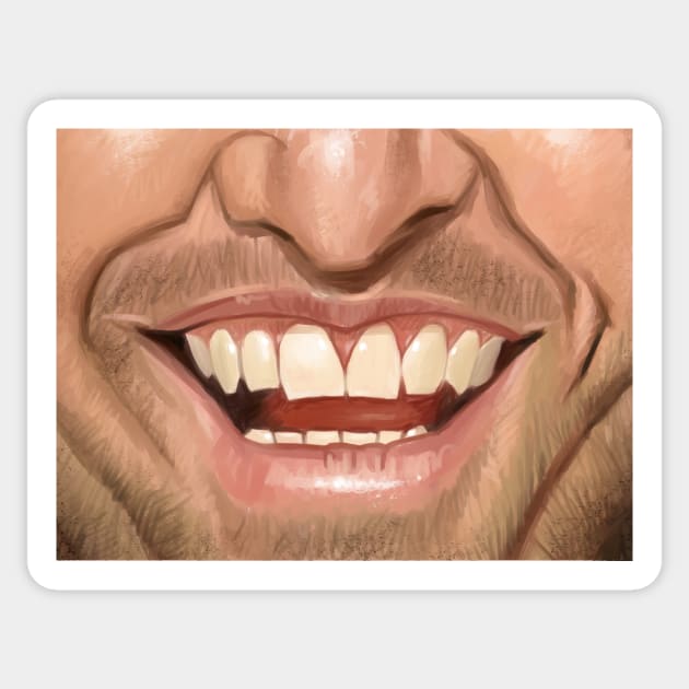 Jack's Smile Sticker by Aari